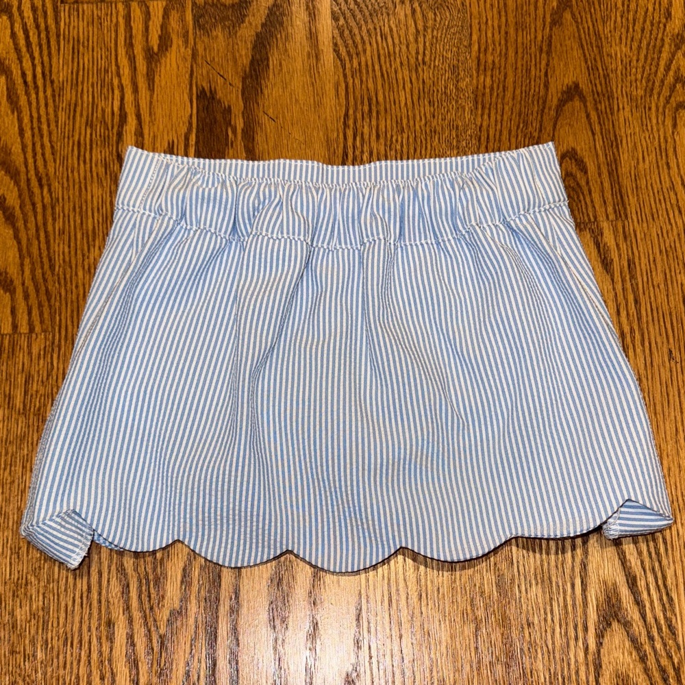 Vineyard Vines Blue and White Striped Toddler Skort - Picture 3 of 4